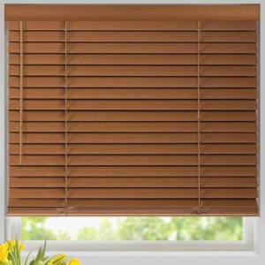 designer 2 inch faux wood blinds