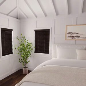 1 3/8 inch wood blinds